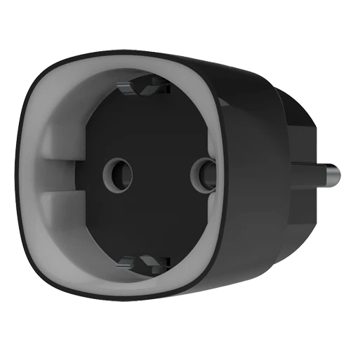 Enchufe inteligente con control remoto (negro)