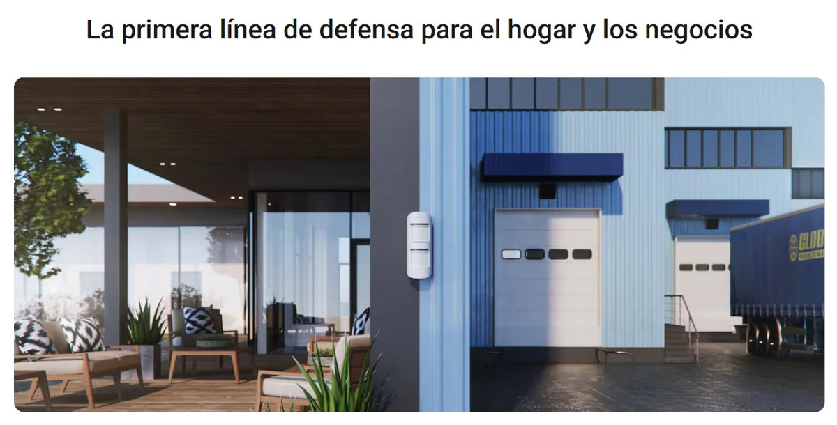 Detector Movimiento de Area Exterior