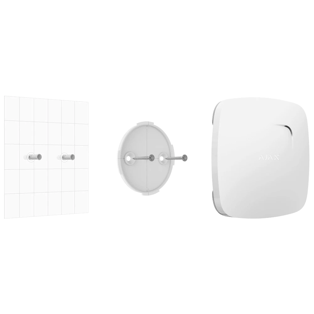 Detector de Humo y Asfixia (blanco)