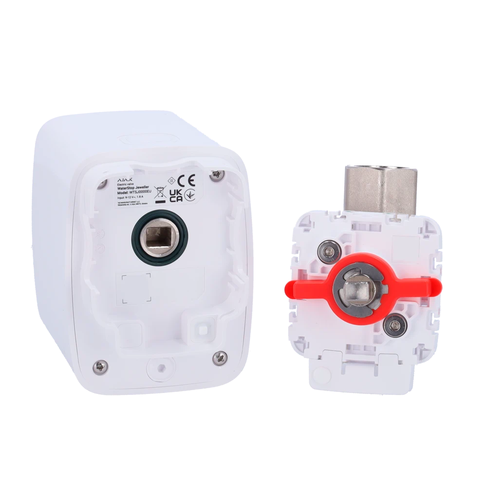 Llave Corte Agua Automática 3/4" (blanca)