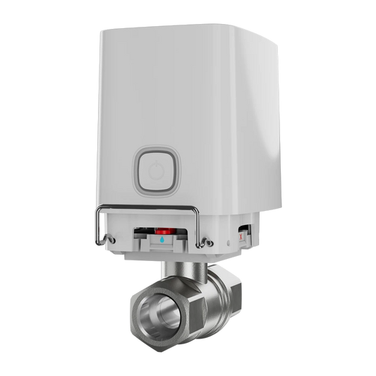 Llave Corte Agua Automática 1" (blanca)