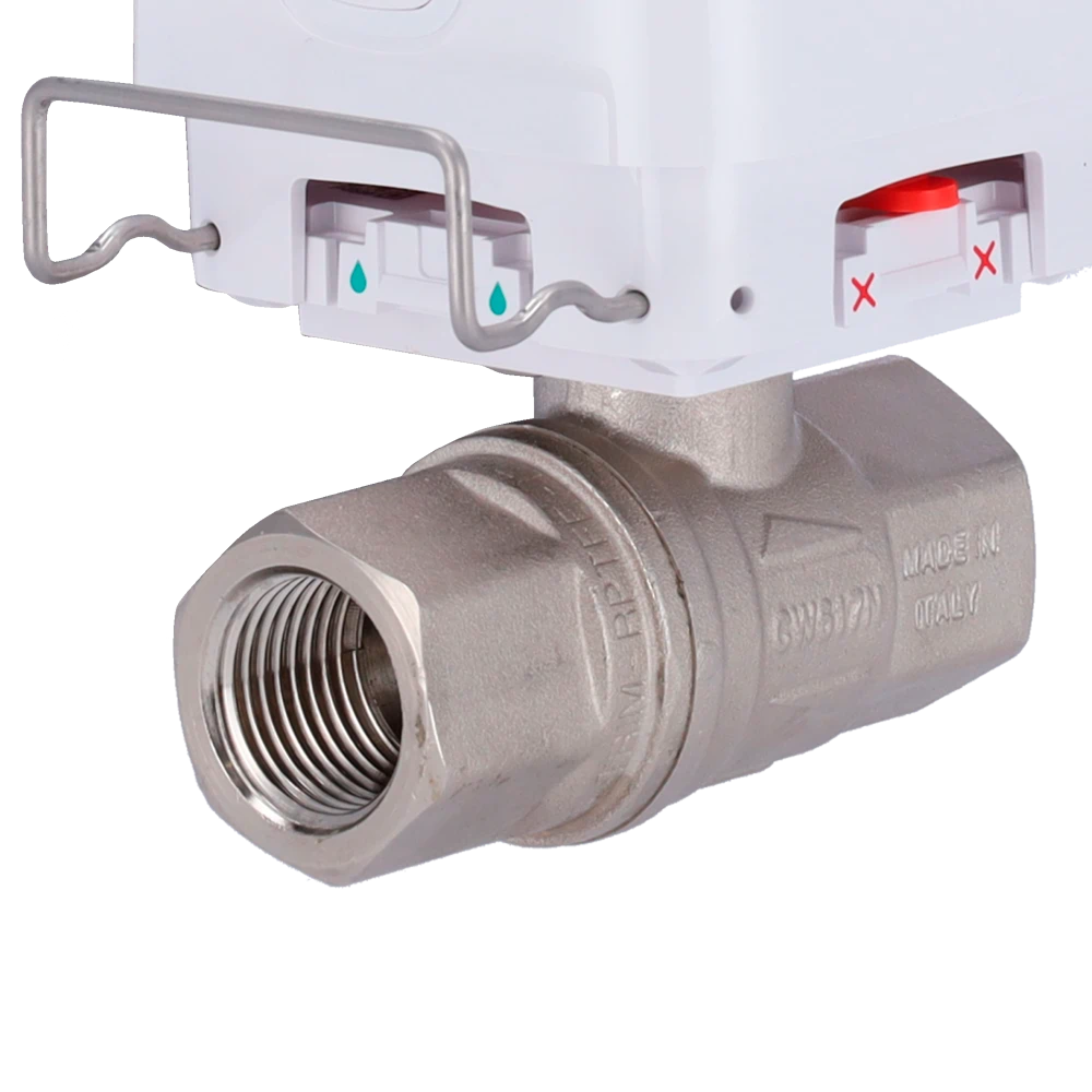Llave Corte Agua Automática 1/2" (blanca)